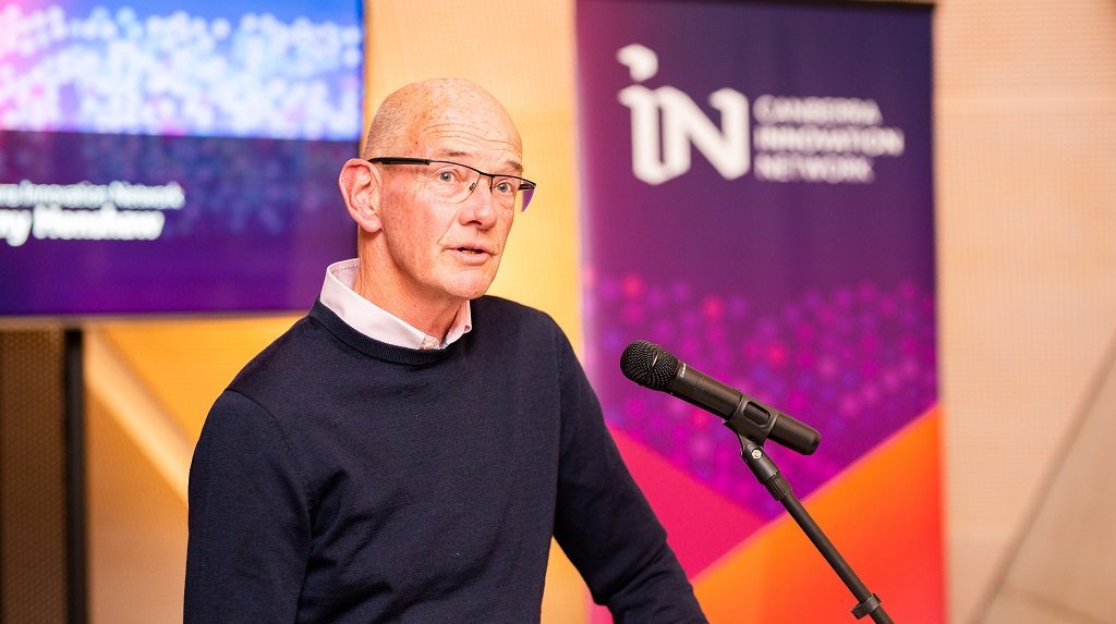 First Chair of the Board for the Canberra Innovation Network Tony Henshaw