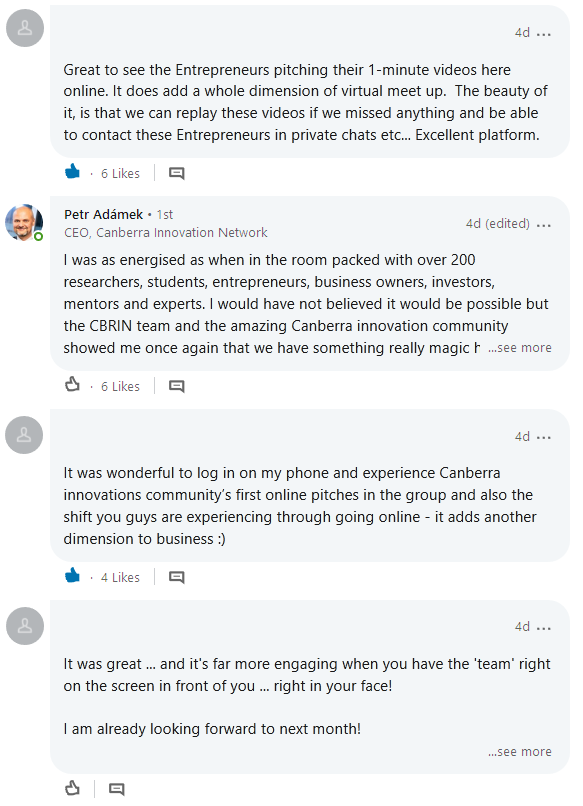 LinkedIn Screenshot