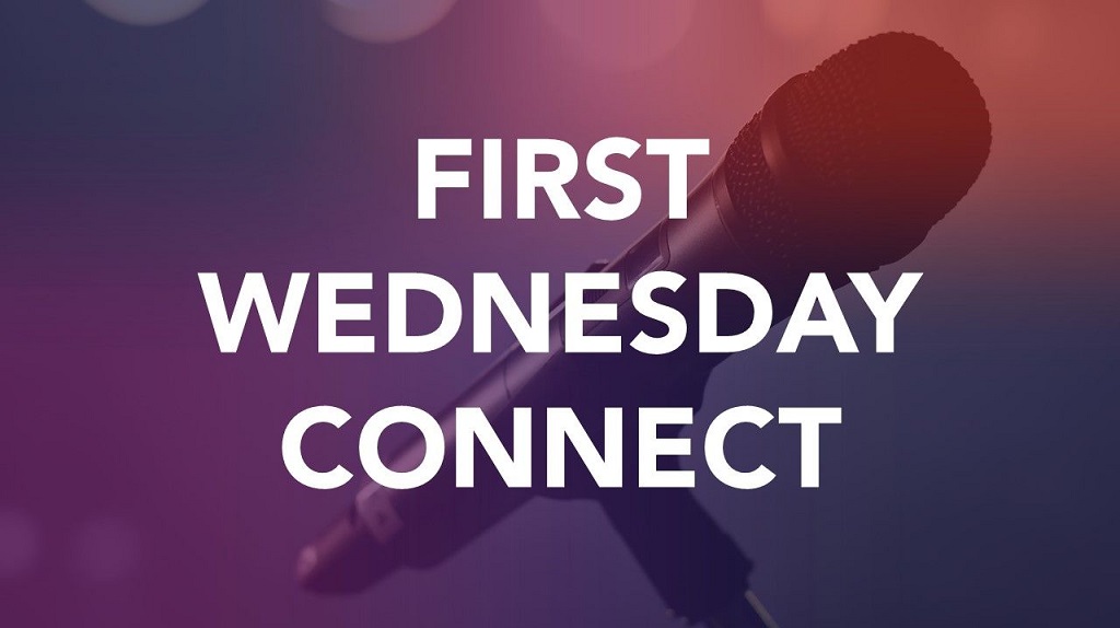 First Wednesday Connect Banner